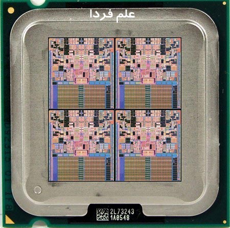هسته های یک پردازنده