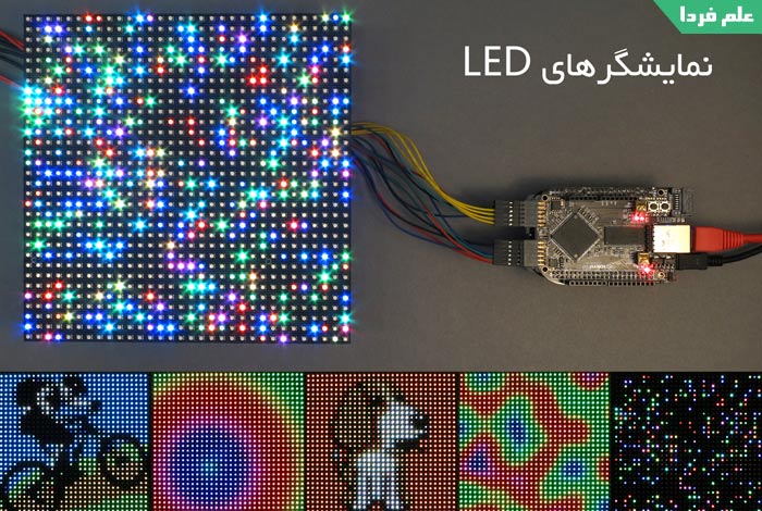 نمایشگر LED