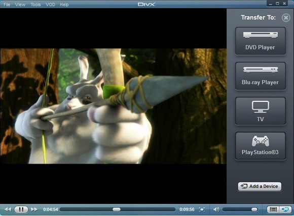 اسکرین شات DIVX-Player
