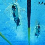 دوربین های زیر آبی در المپیک لندن برای عکس گرفتن از شناگران