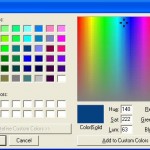 انتخاب کد رنگ RGB و HTML هر نقطه دلخواه از نمایشگر
