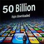 دانلود اپلیکیشن های اپل apple به مرز 50 میلیارد رسید