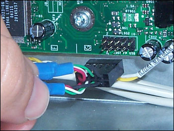 نصب کانکتور پورت USB روی مادربورد