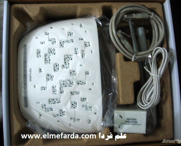 داخل بسته بندی مودم TD-W8951ND 