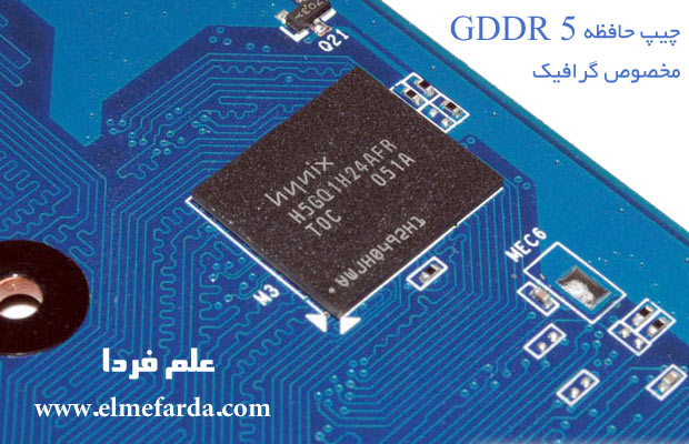 چیپ حافظه GDDR5 مخصوص کارت های گرافیک