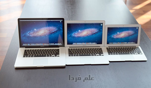 تفاوت نمایشگر لپ تاپ در سایز های مختلف
