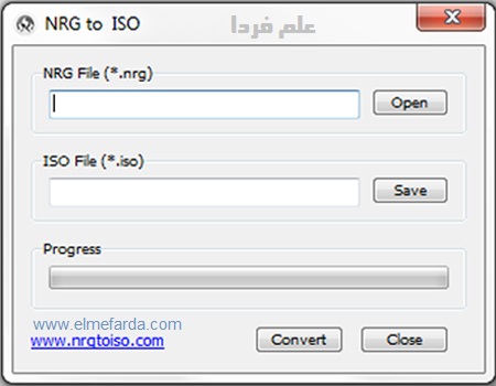 نرم افزار nrgtoiso - نرم افزار تبدیل فایل nrg به iso
