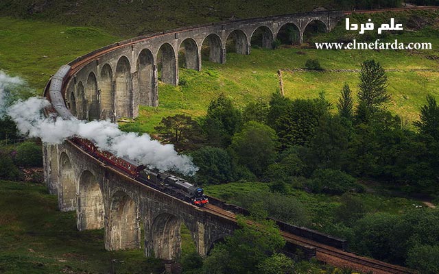 Glenfinnan-Viaduct,-Scotland