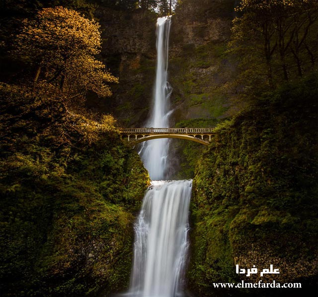 Multnomah-Falls,-Oregon,-Usa