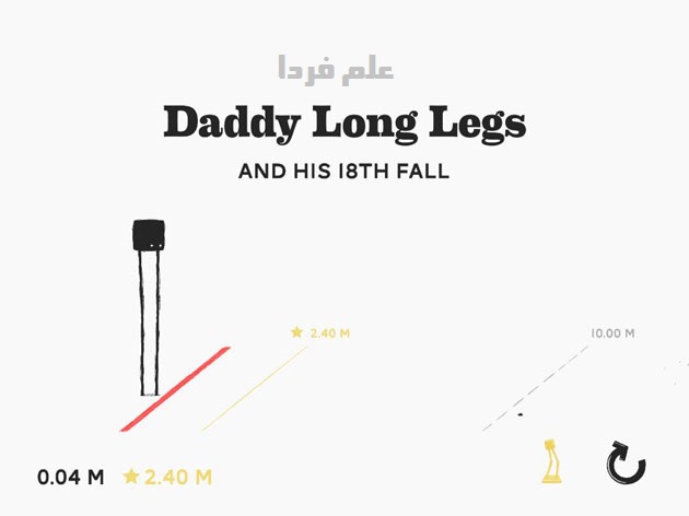 بازی بابا لنگ دراز Daddy long legs