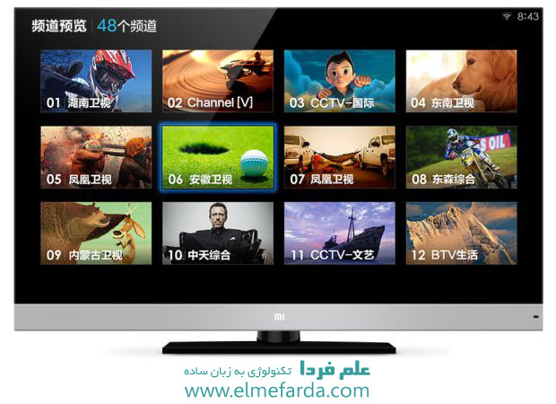 تلویزیون هوشمند شرکت  شیائومی xiaomi به نام miTV