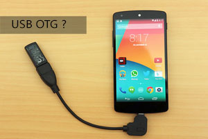 تشخیص USB OTG در گوشی و تبلت