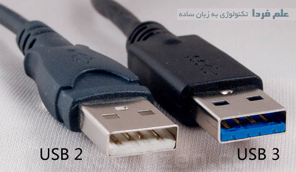 کابل USB 3 و کابل USB 2