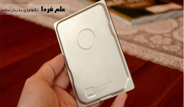 اندازه هارد اکسترنال seagate seven