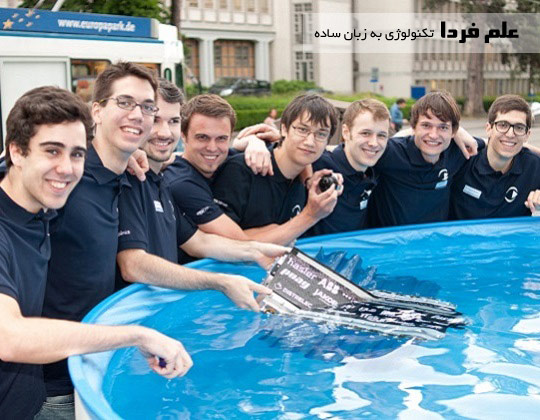 تیم طراح ربات ماهی Sepios
