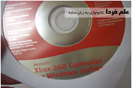 CD یا DVD درایور دسته سیمی ایکس باکس 360