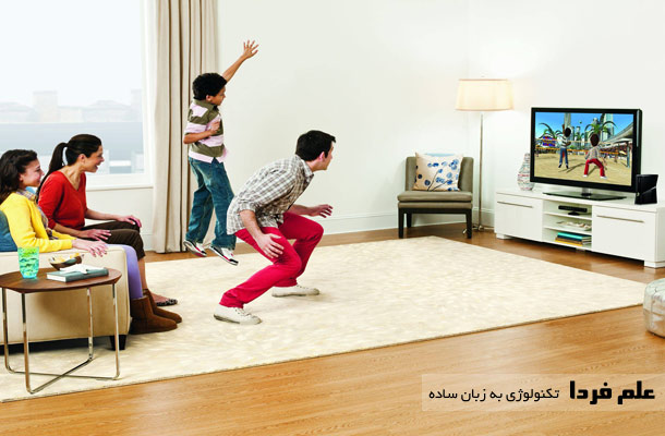 بازی کردن با کینکت Kinect