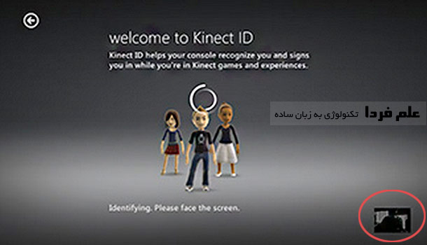 خوش آمد گویی کینکت Kinect