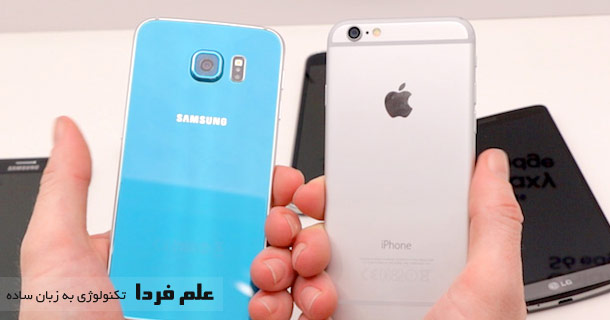 مقایسه دوربین Galaxy S6 و iphone 6