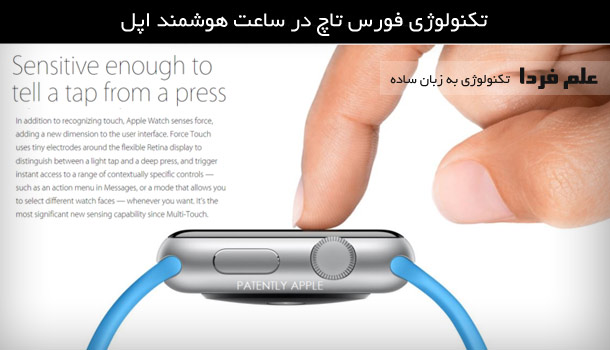 فورس تاچ Force Touch در اپل واچ