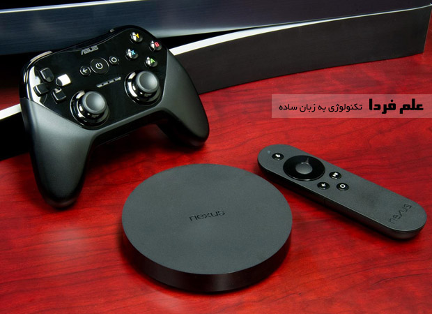 نکسوس پلیر Nexus Player اندروید باکس گوگل که با کمک شرکت ایسوس تولید شده