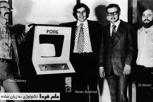 کنسول بازی آتاری پانگ Atari Pong