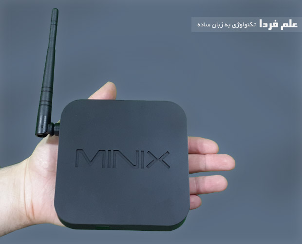 مینی کامپیوتر Minix NEO Z64 - نمای بالا