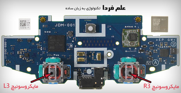 مایکروسوئیچ دکمه های L3 و R3