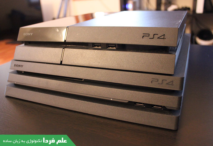 فرق PS4 Pro و پلی استیشن معمولی - ظاهر