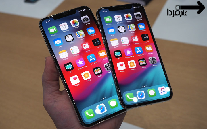 فرق نمایشگر آیفون ایکس اس با iPhone X در حساسیت تاچ و HDR