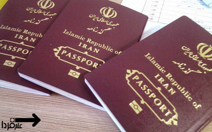 شایعه GPS در پاسپورت ایران