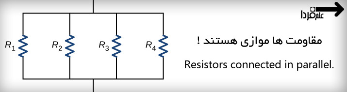 مقاومت الکتریکی در حالت موازی