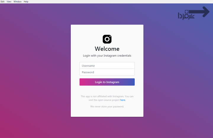 برنامه IGDM - دایرکت اینستاگرام در کامپیوتر